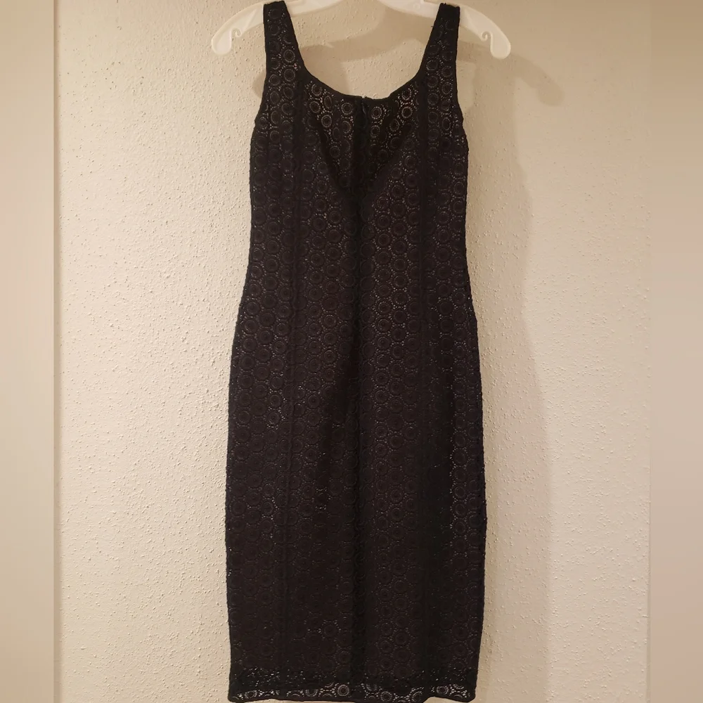 Moschino black lace midi dress - Picture 4 of 7